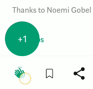 Medium Clap Animation In Android Medium Clap Animation Is One Of The By Usman Khan Prototypr