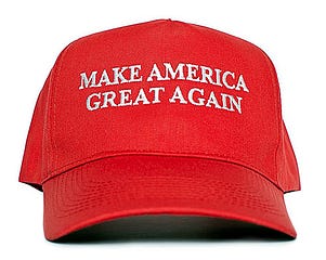 trump hat designer