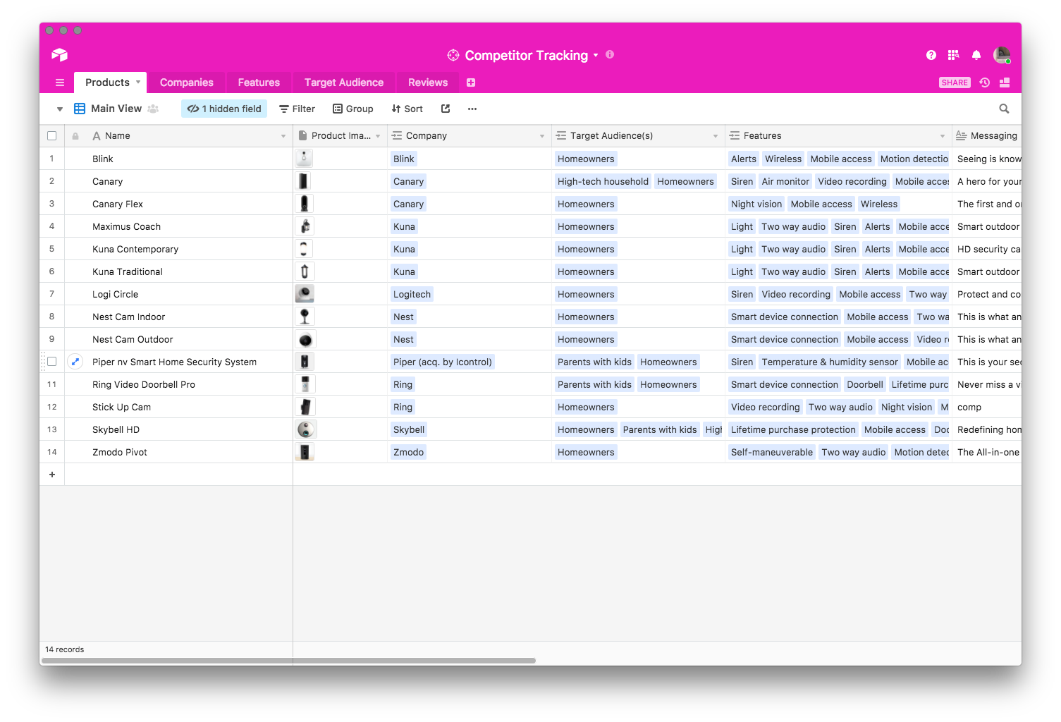 airtable competitors