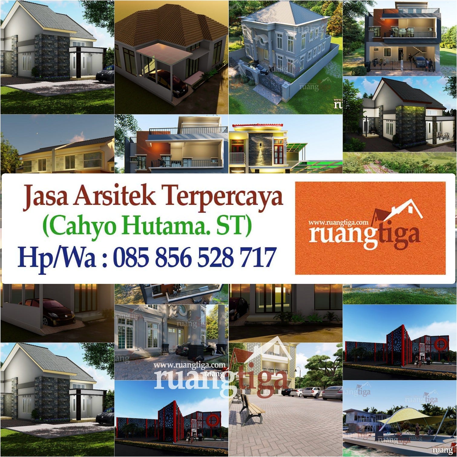 085856528717 Jasa Desain Rumah Jogja Jasa Desain Arsitektur