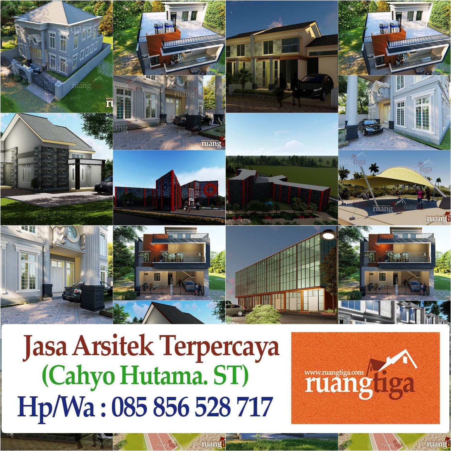 085856528717 Jasa Desain Rumah Bandar Lampung Jasa Desain