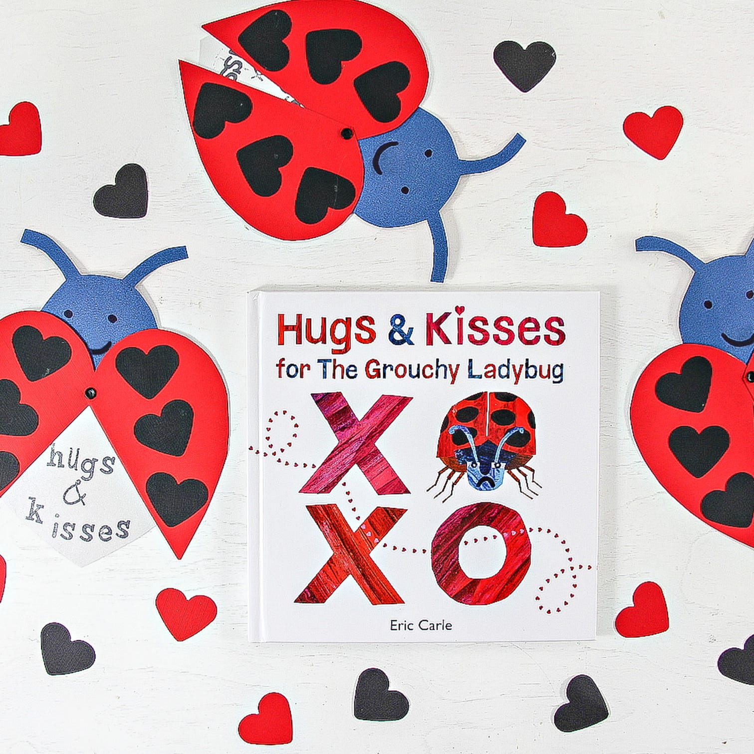ladybug heart craft