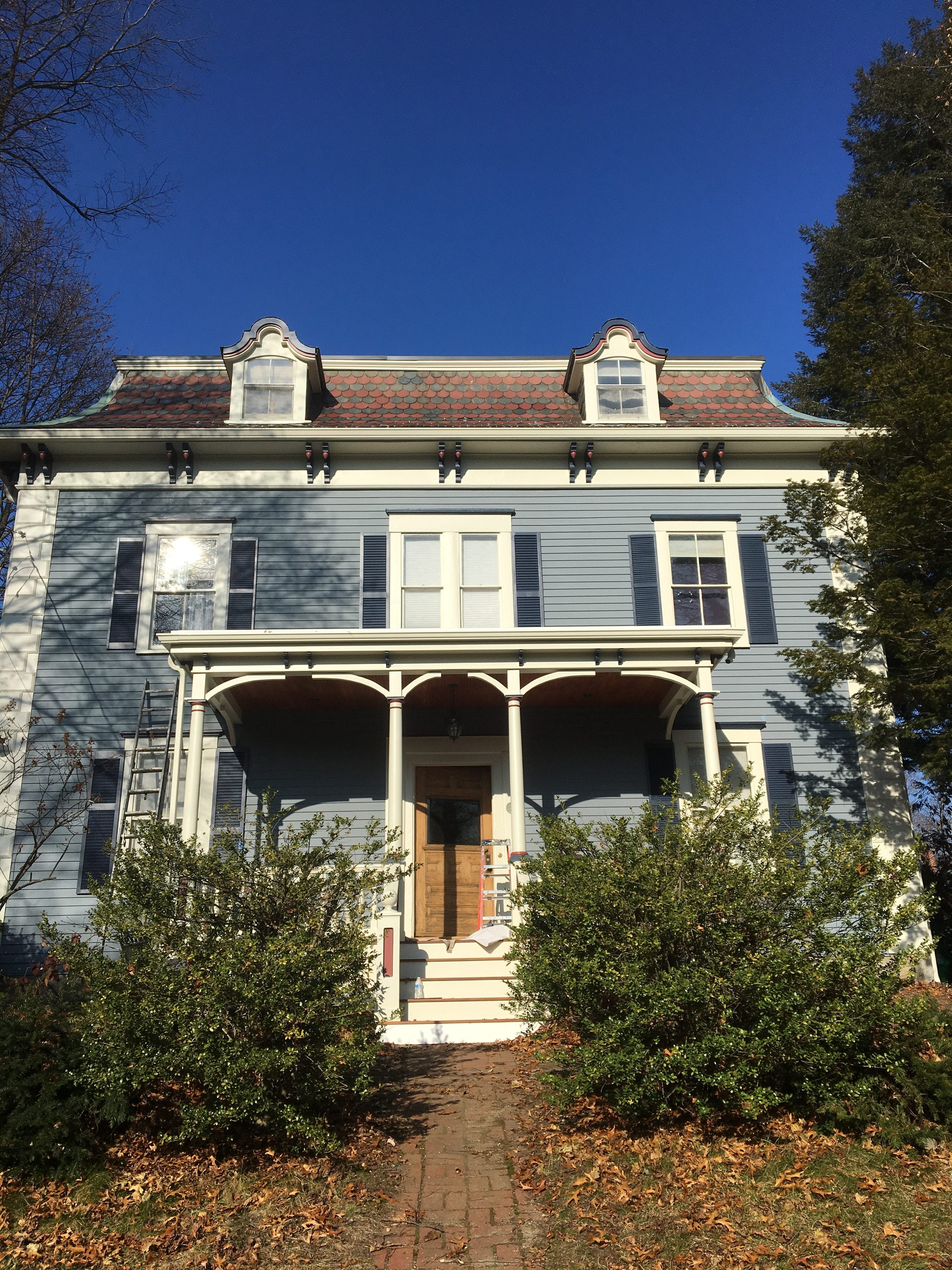 exterior house painting in Newton