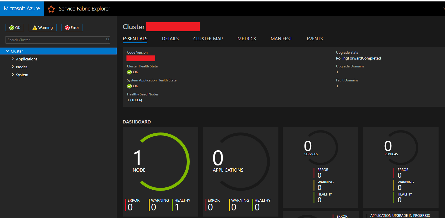 Service Fabric part.1 — How to install and create Service Fabric