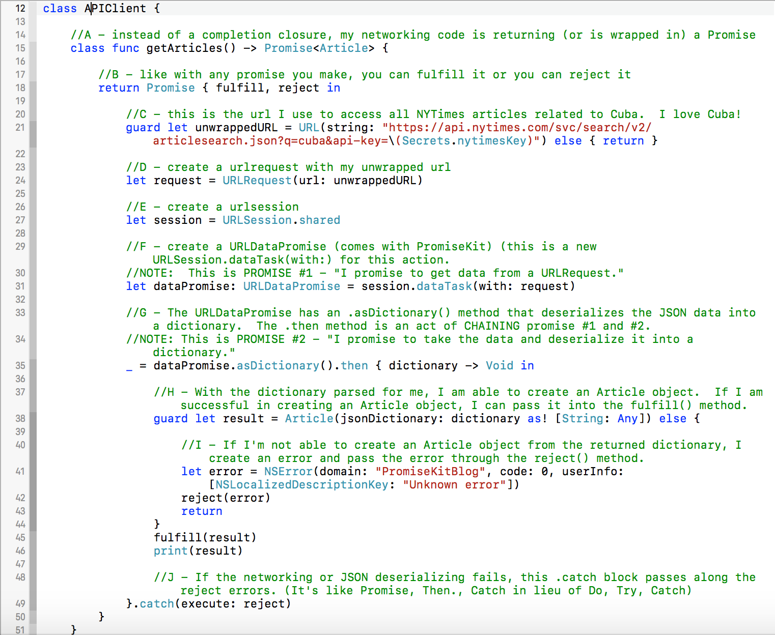 Promises: A Way to Make Async Networking Code “NSYNC” | by Erica ...