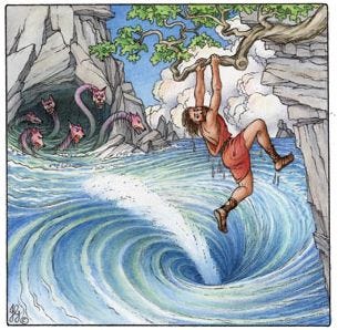 Journal Entry 5 Scylla And Charybdis By Collin Sharp Student Leesvillerdhs Medium