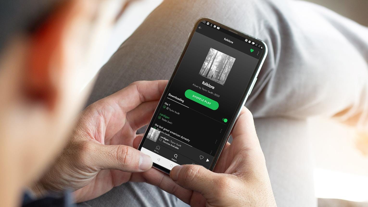 listen to spotify offline free android