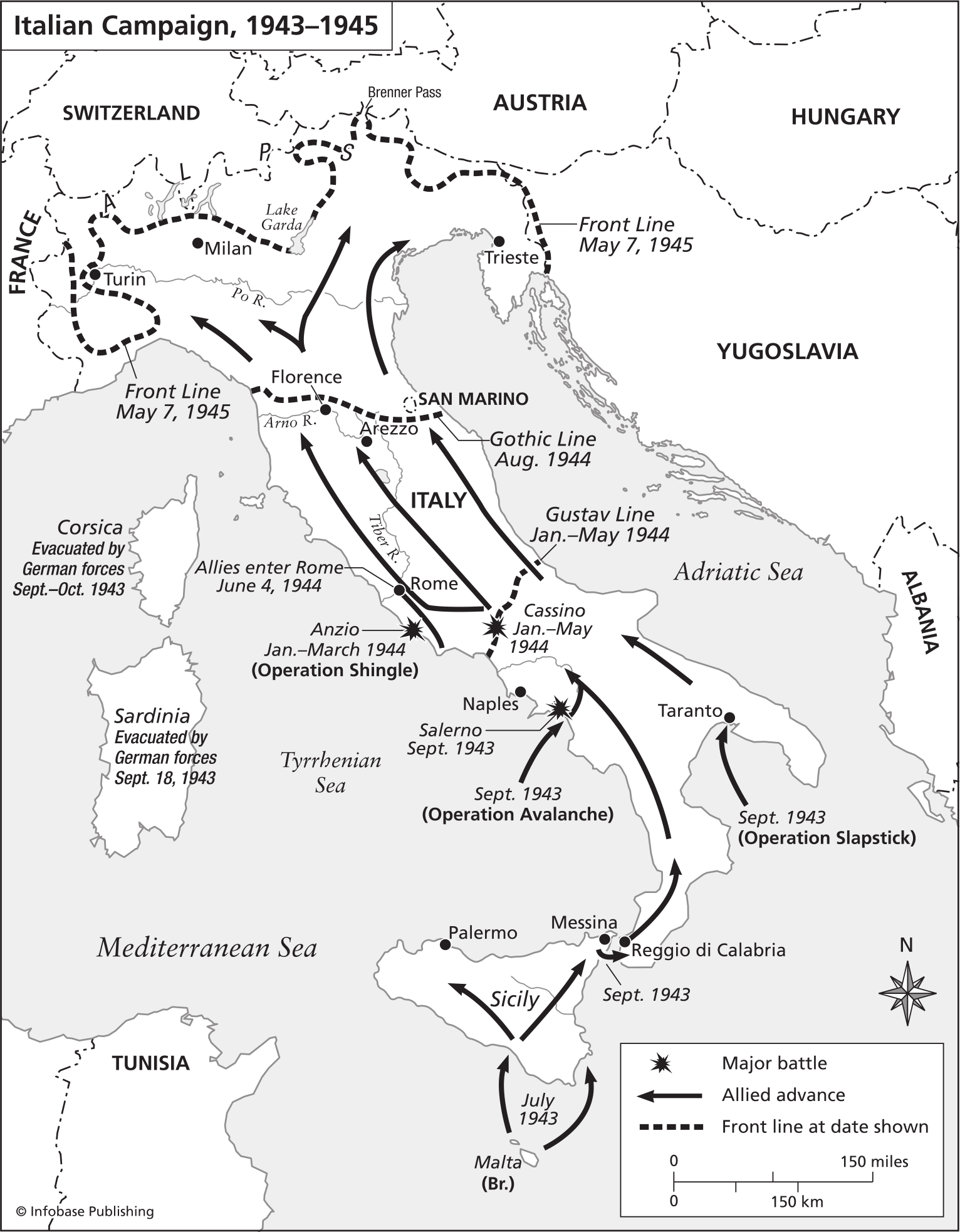 Southern Front Maps of World War II - Inflab - Medium