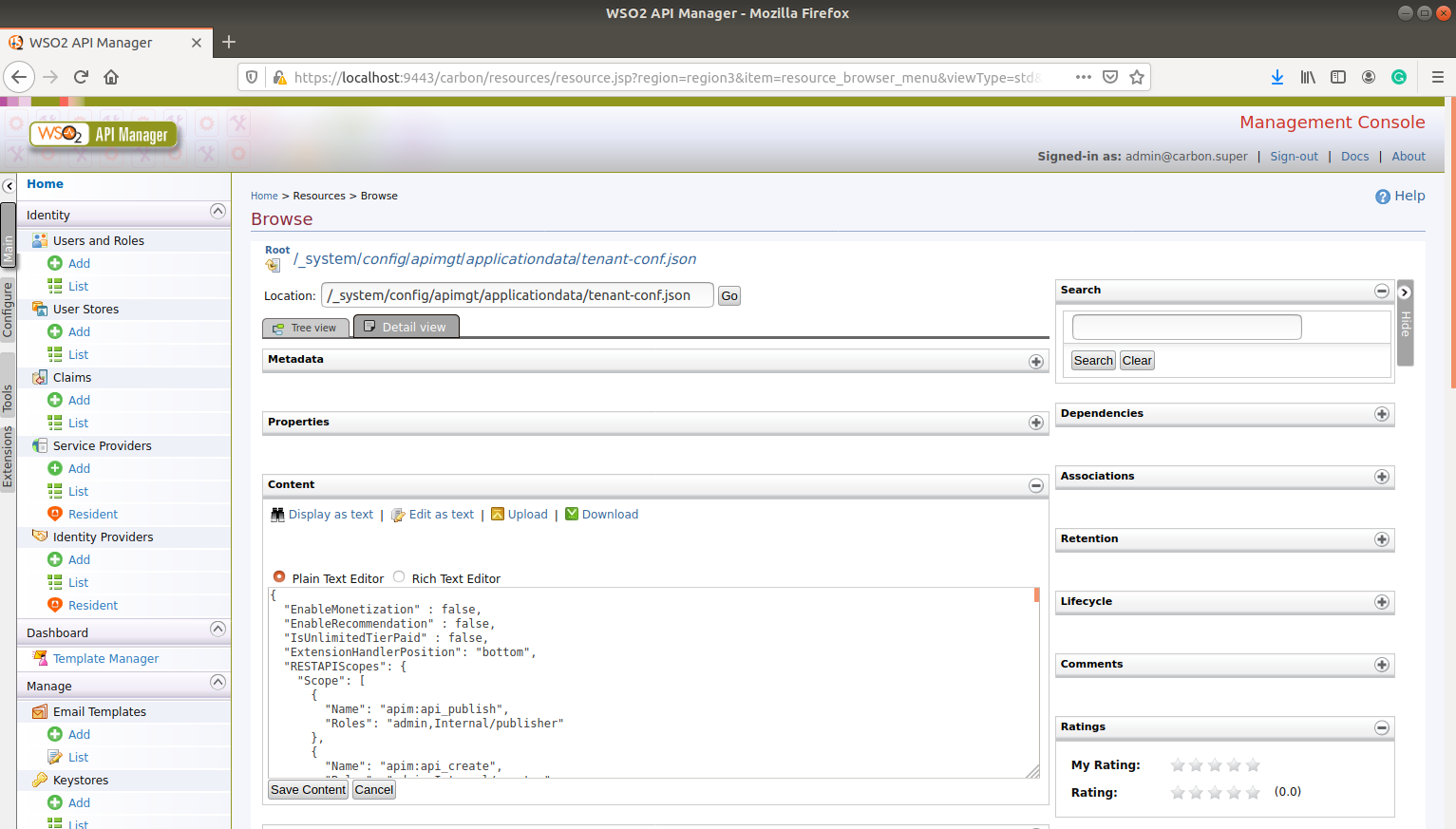 WSO2 API Manager: API Controller — How a user other than the Admin can ...