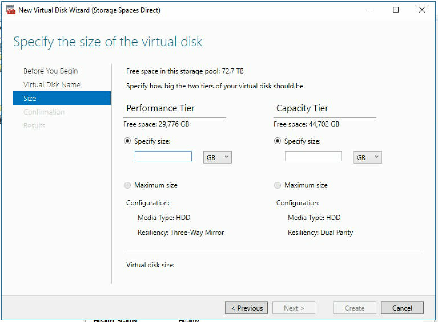 Setting up and configuring Storage Spaces Direct in Windows Server 2016