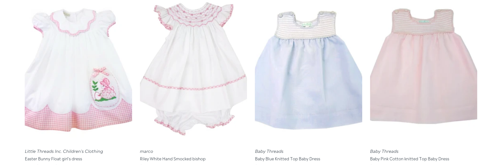 classic little girl dresses