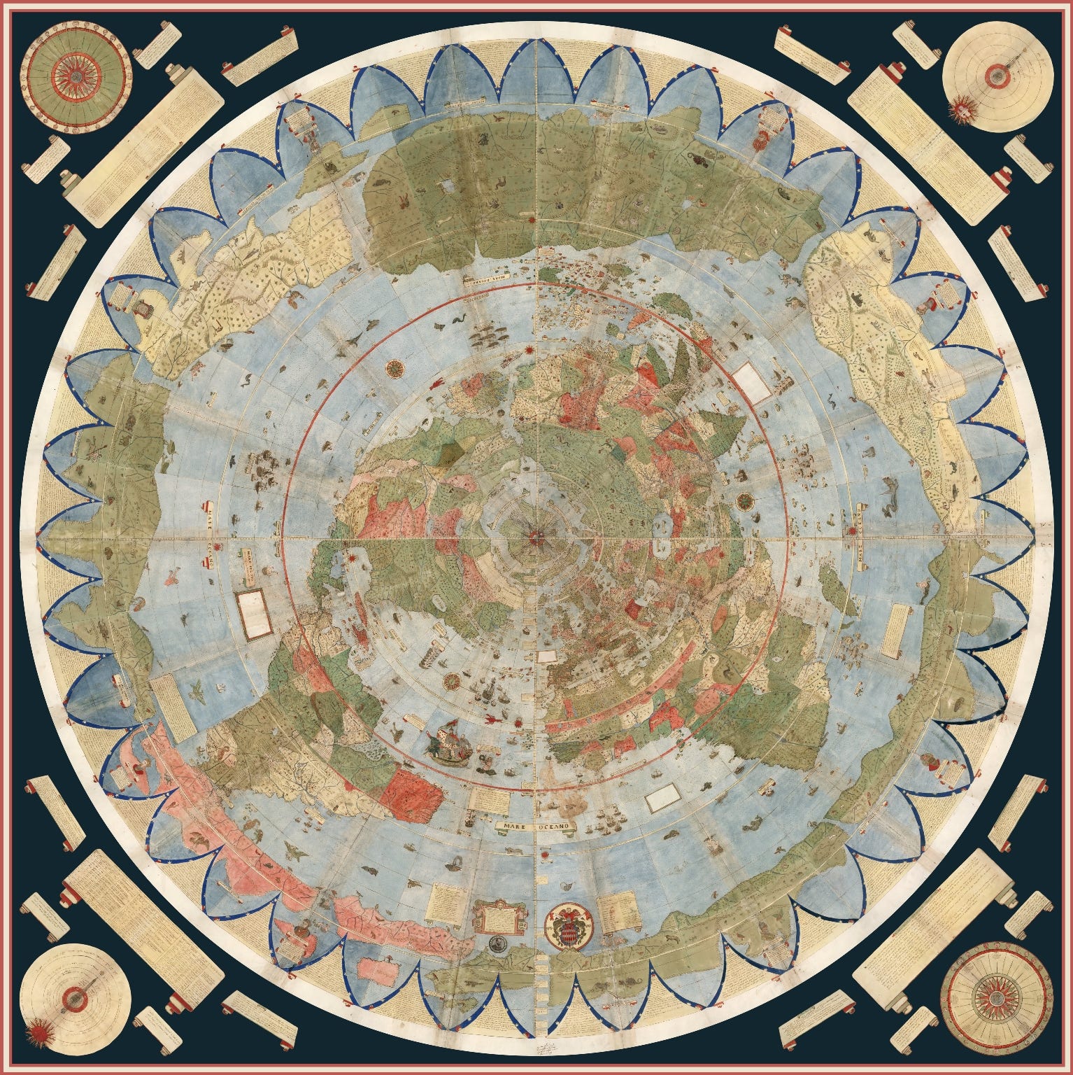oldest map of the world The Largest Early World Map Is Unveiled For The First Time By oldest map of the world