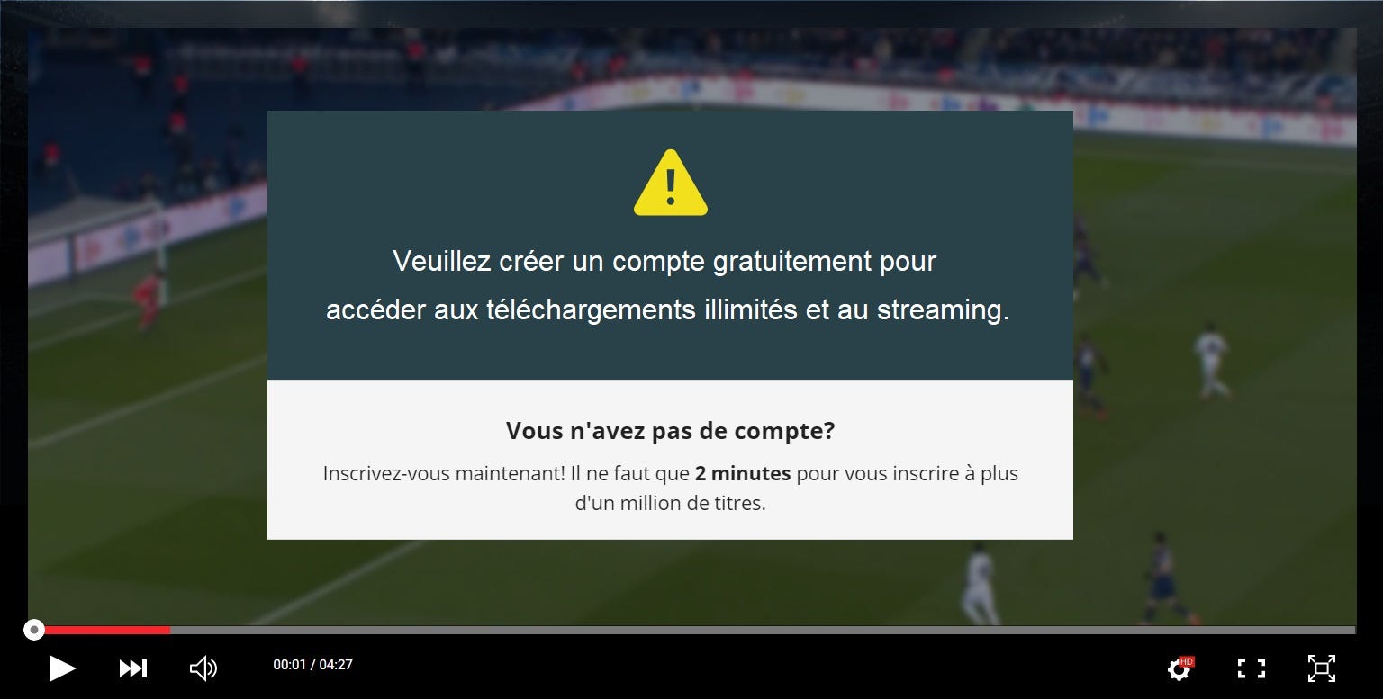 regarder match de foot en direct gratuit