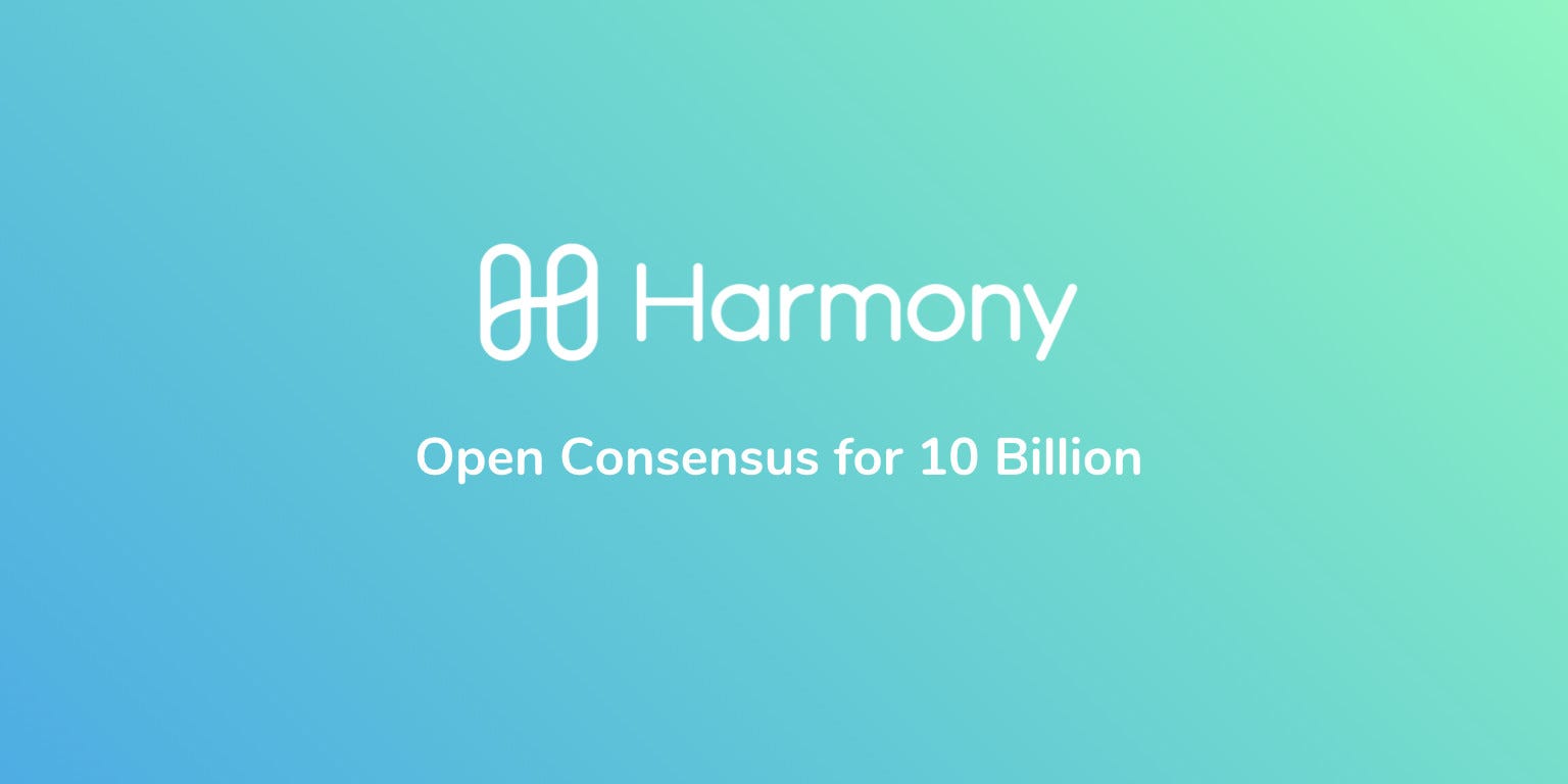 Harmony: One of the top IEO's of 2019 - Ezio Auditore - Medium