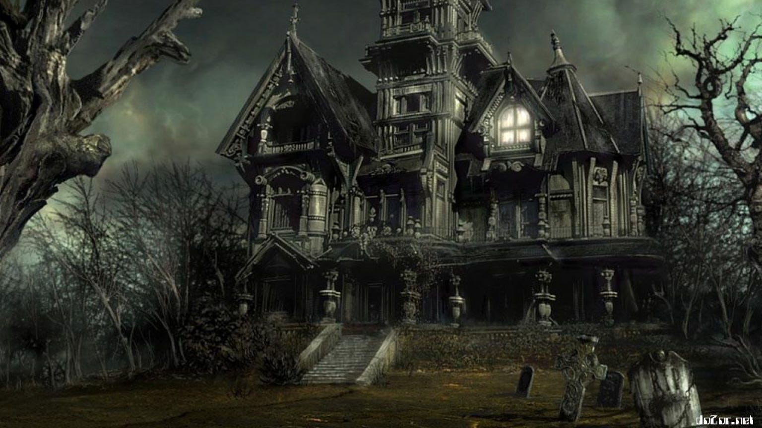 It Was A Dark Stormy Night When I Spent Halloween At A Haunted By Dean Foster Medium