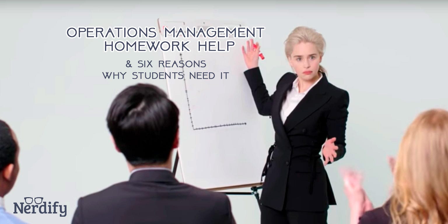 operations management homework help