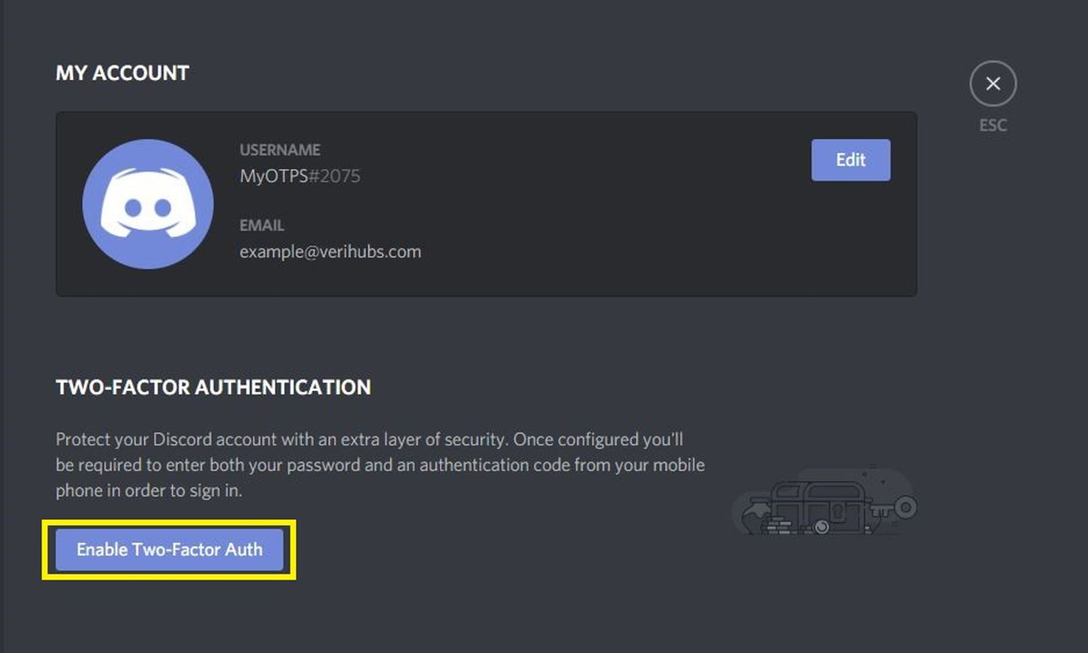How to Activate 2-factor Authentication on Discord - Verihubs - Medium