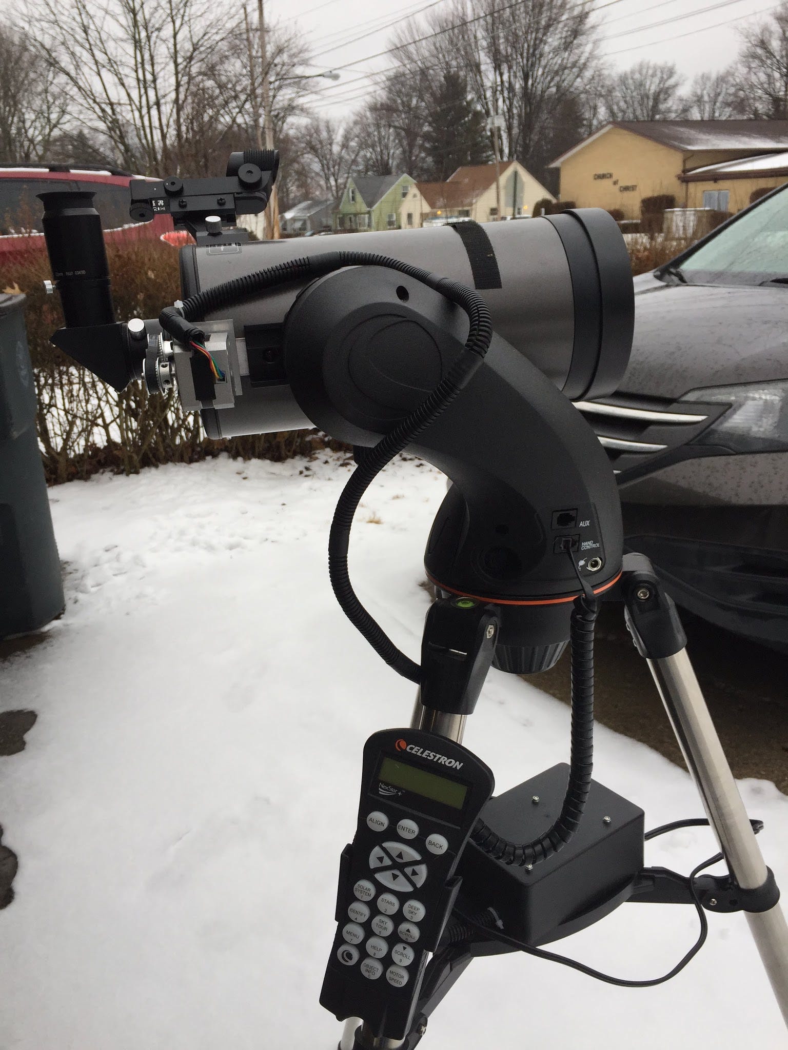 DIY Electric Focuser For Celestron 127 SLT Maksutov/Cassegrain by