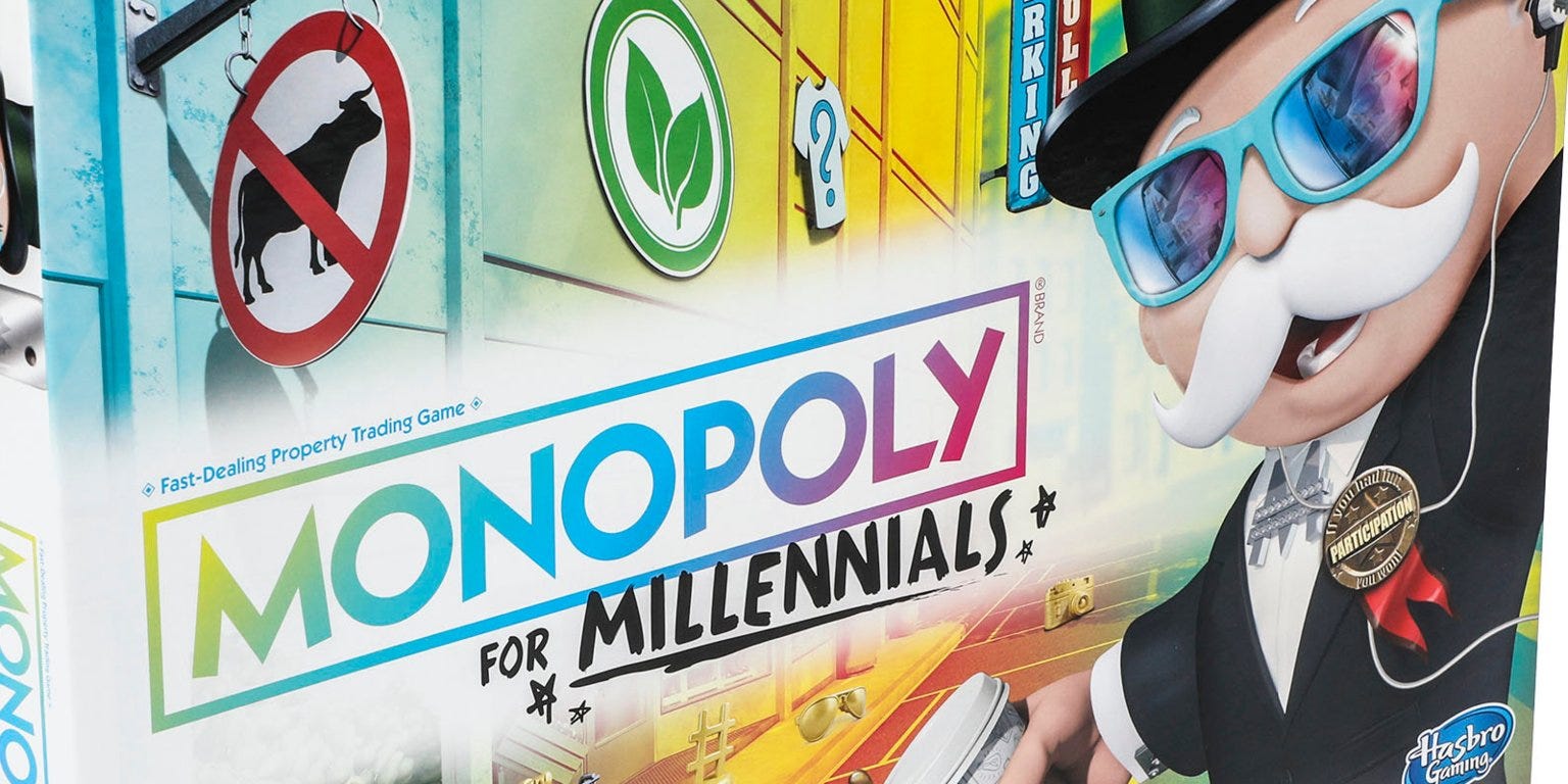 millennial monopoly where to buy