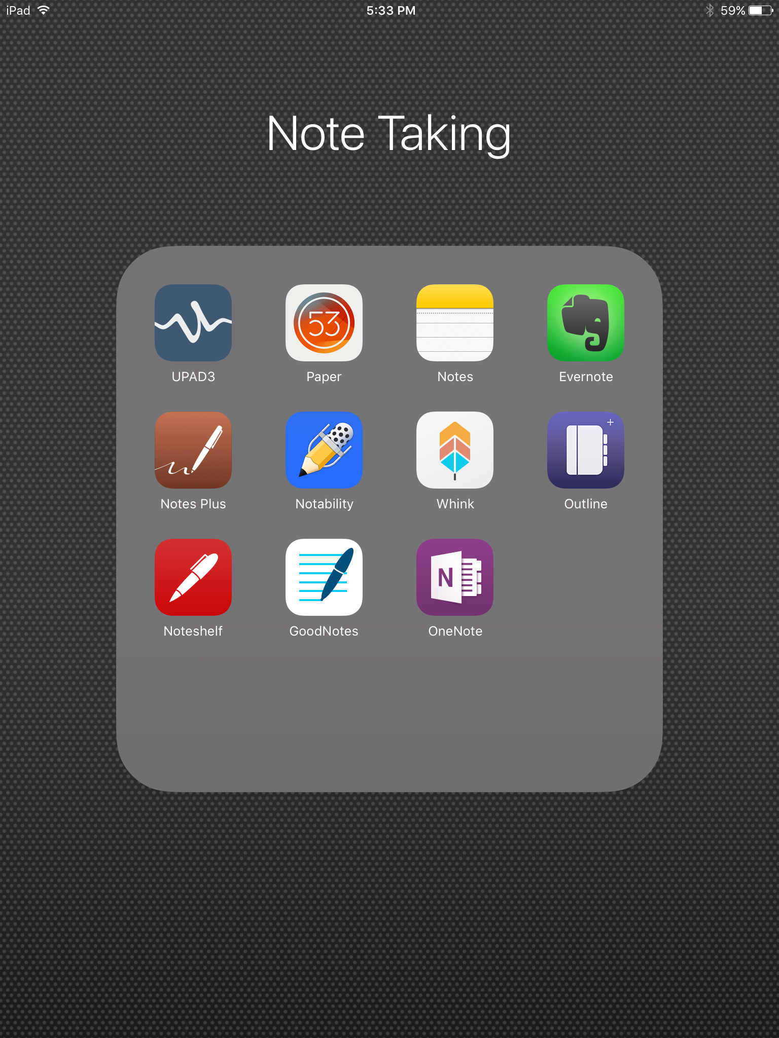 best free note taking app ipad pro