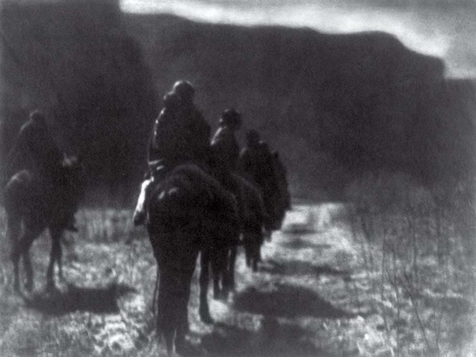Pushed Into Obscurity by Edward S. Curtis