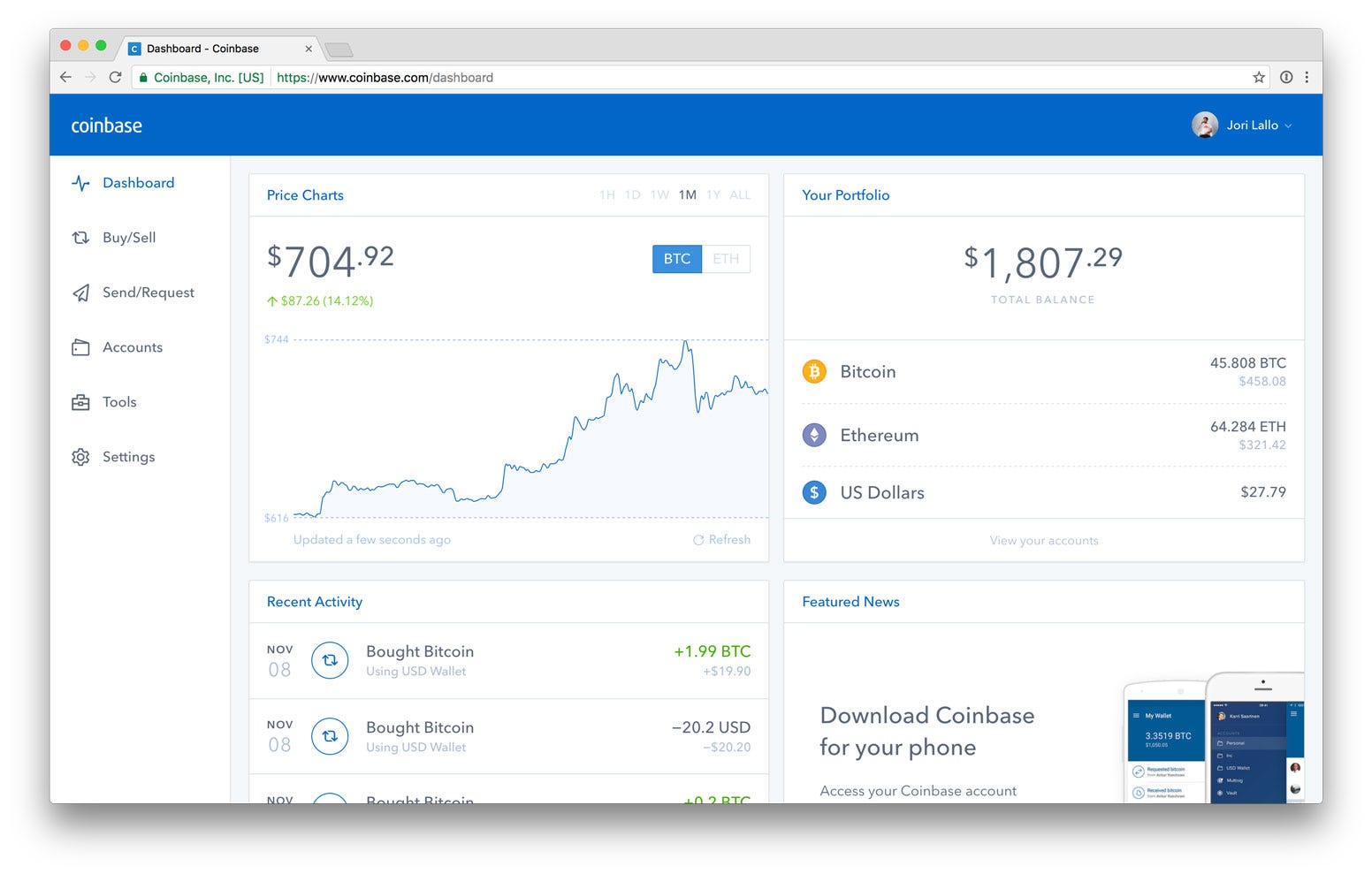 The New Coinbase: Faster, Sleeker, Simpler | by Coinbase ...