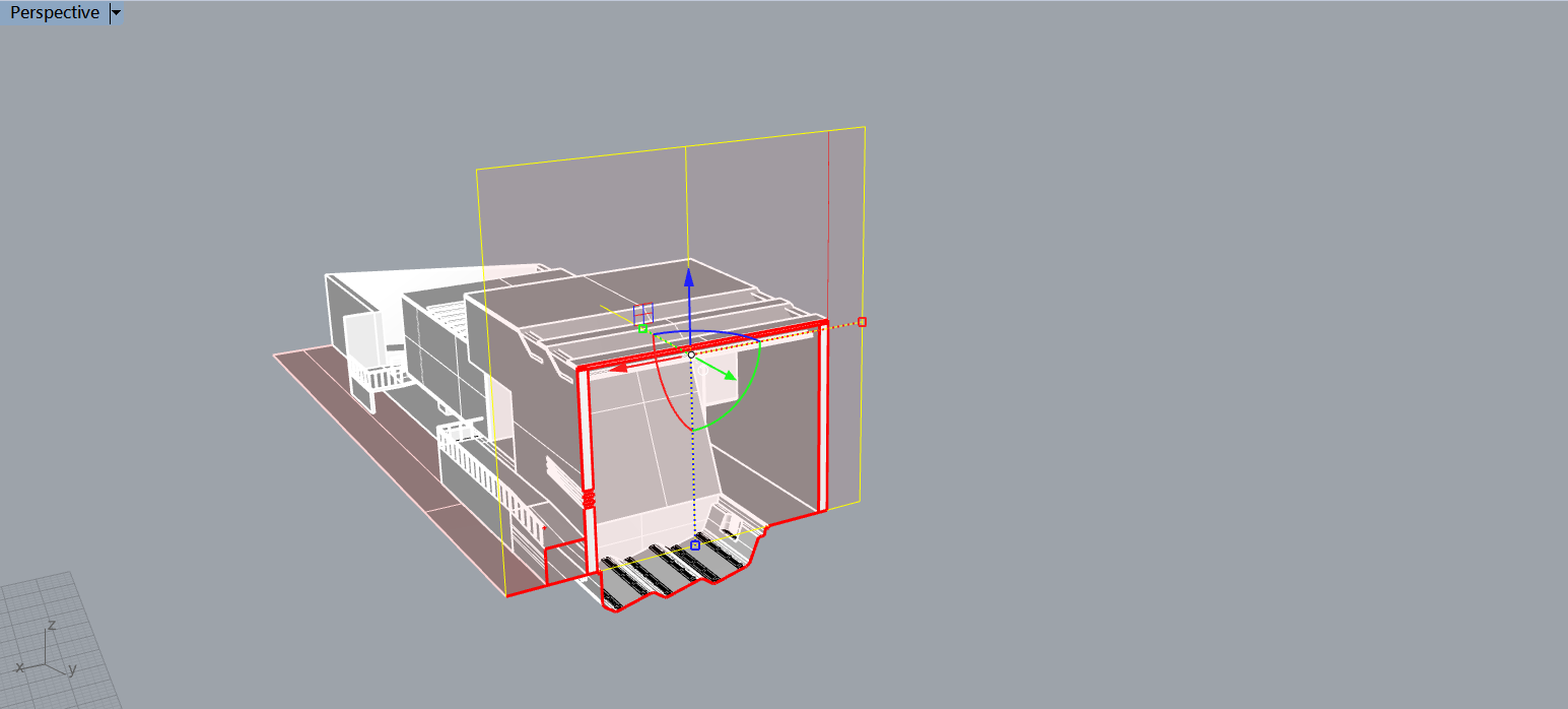 Rhino教學 如何畫出建築剖面圖 How to Make a Section in Rhino by Pei Pei Pie