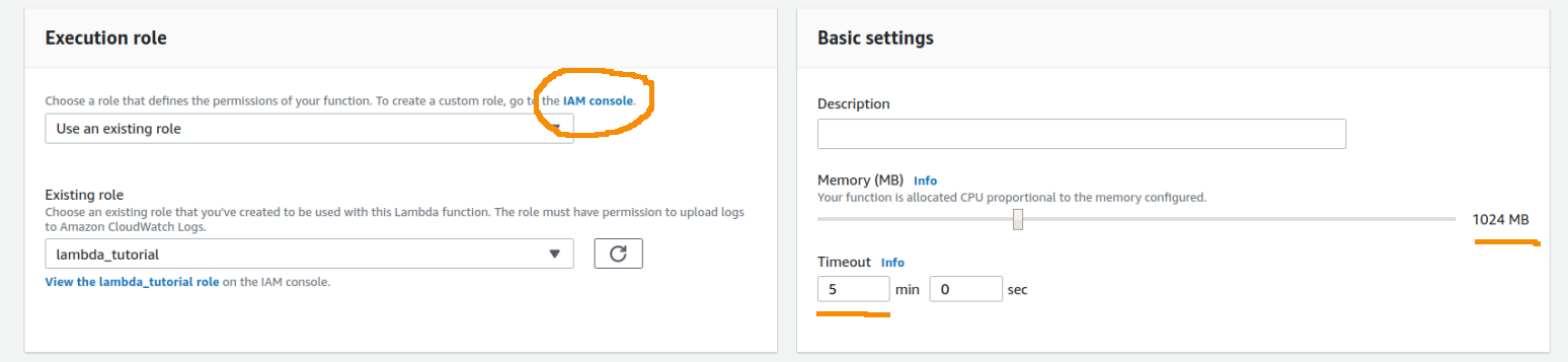 Lambda description