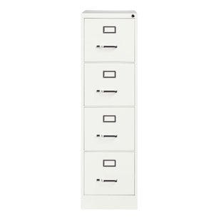Zavala Commercial Grade Deep 4 Drawer Vertical Filing Cabinet By