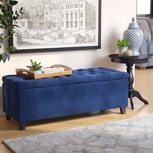 Darius Upholstered Storage Bench By Alcott Hill Onsales Discount