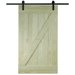 Pinecroft 1 Panel Unfinished Interior Barn Door By Ltl Barn