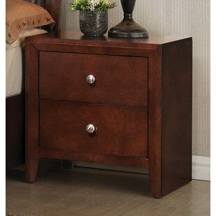 Alexei 2 Drawer Nightstand By Alcott Hill Onsales Discount Prices By Clifton Medium