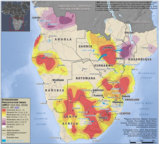Drought Stricken Map Of South Africa The Red Drought: South Africa Caught In A Code Red Drought | By Emily  Orchard | Medium