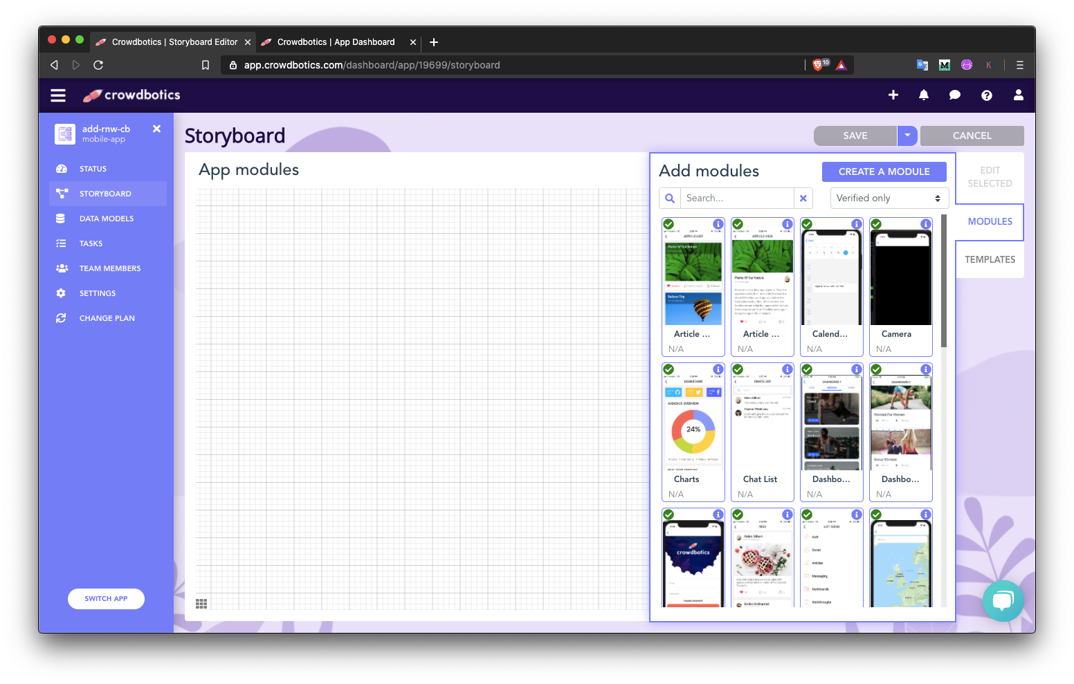 How to Add React Native  in a Crowdbotics Mobile App by Aman