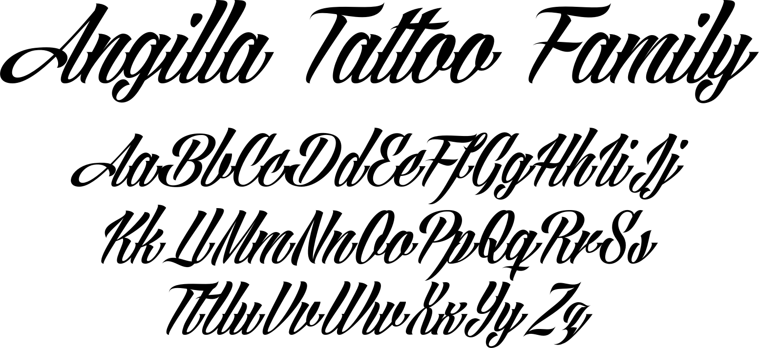 How to Choose the Best Tattoo Font | by Shawn Ivan | Medium