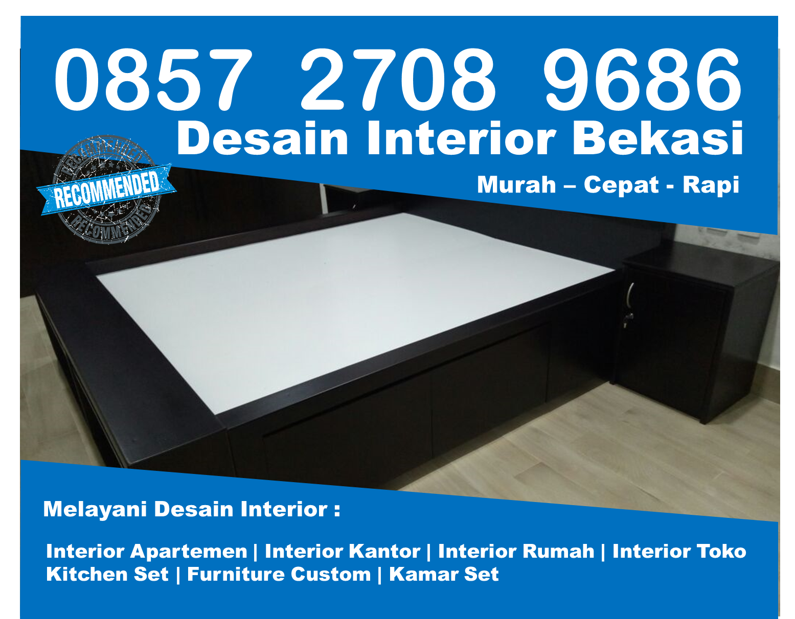 Interior Kamar Kost 3x4