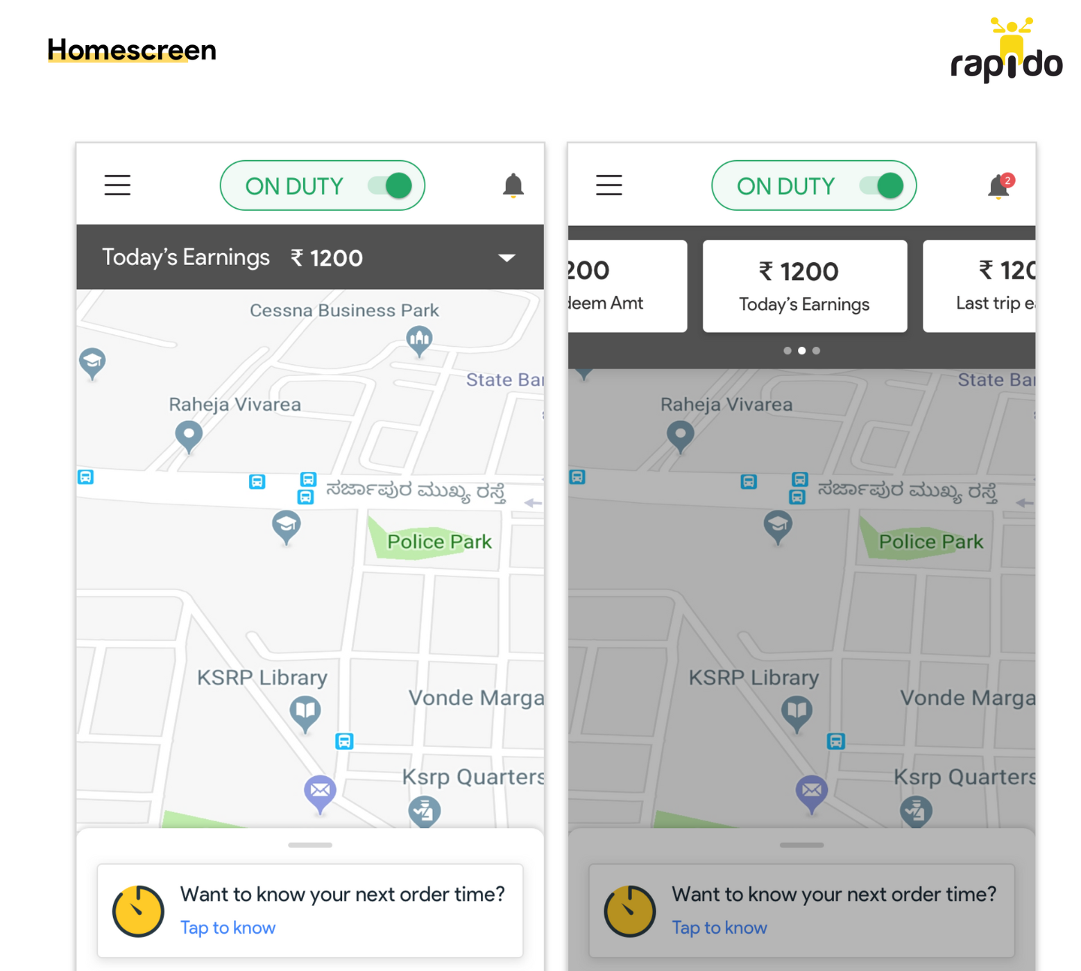 rapido captain food delivery
