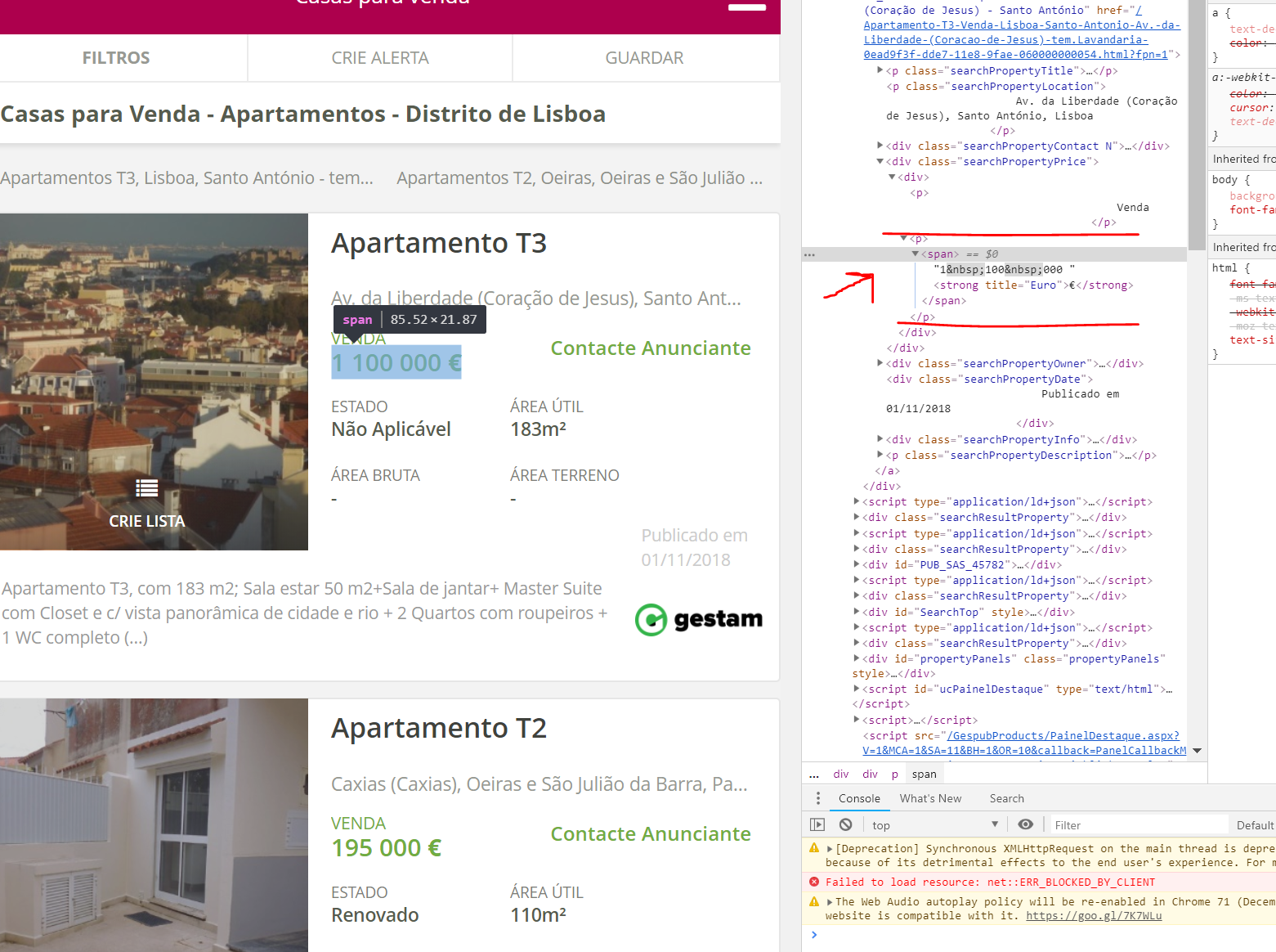Web Scraping Search Results Web Scraping Search Results