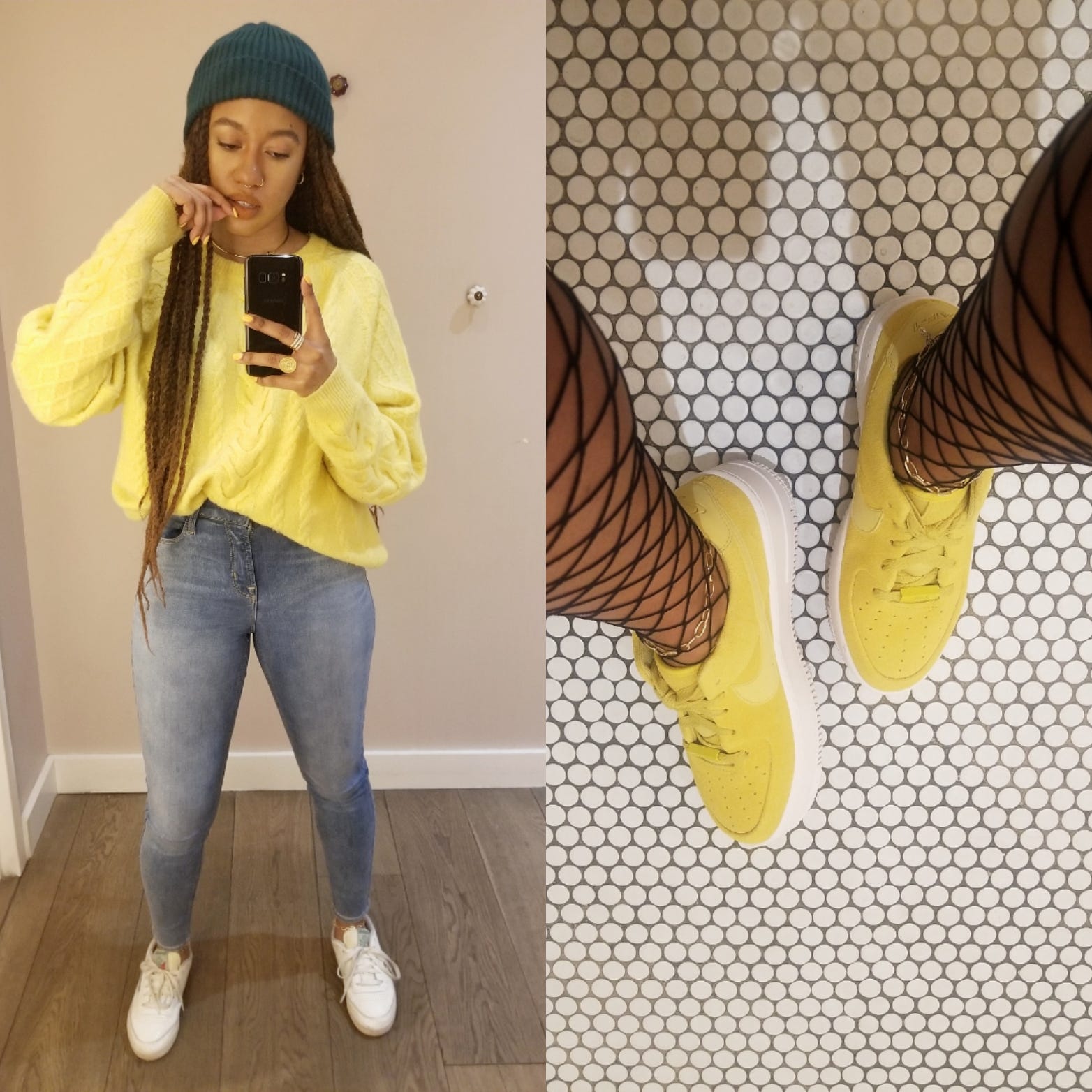 asos nike air force sage