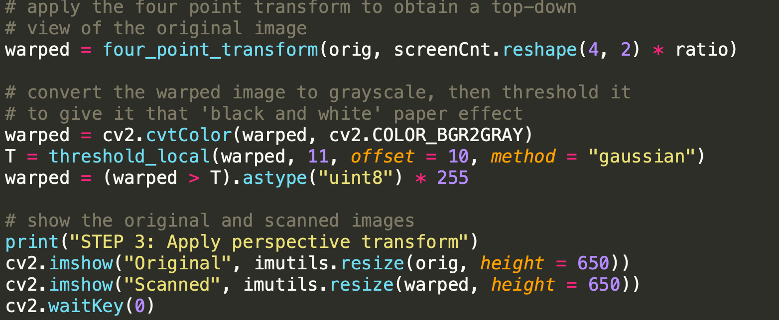 Building document scanner with opencv and python | by Evergreen ...