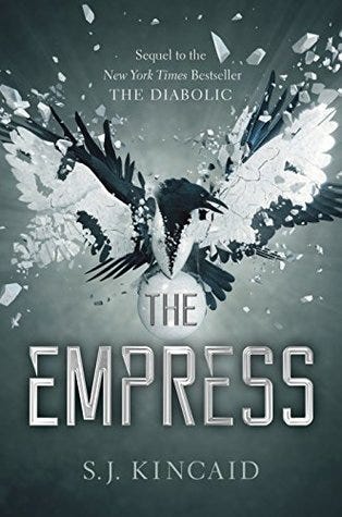 Review The Empress The Diabolic 2 By S J Kincaid By Chelsea A Hensley The Lookbook Medium