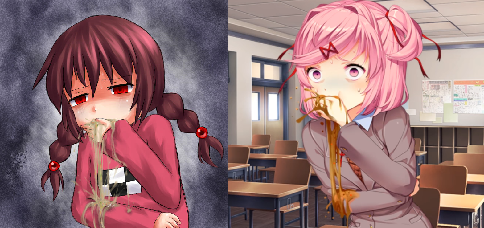 22+ Natsuki Doki Doki Literature Club Glitch.