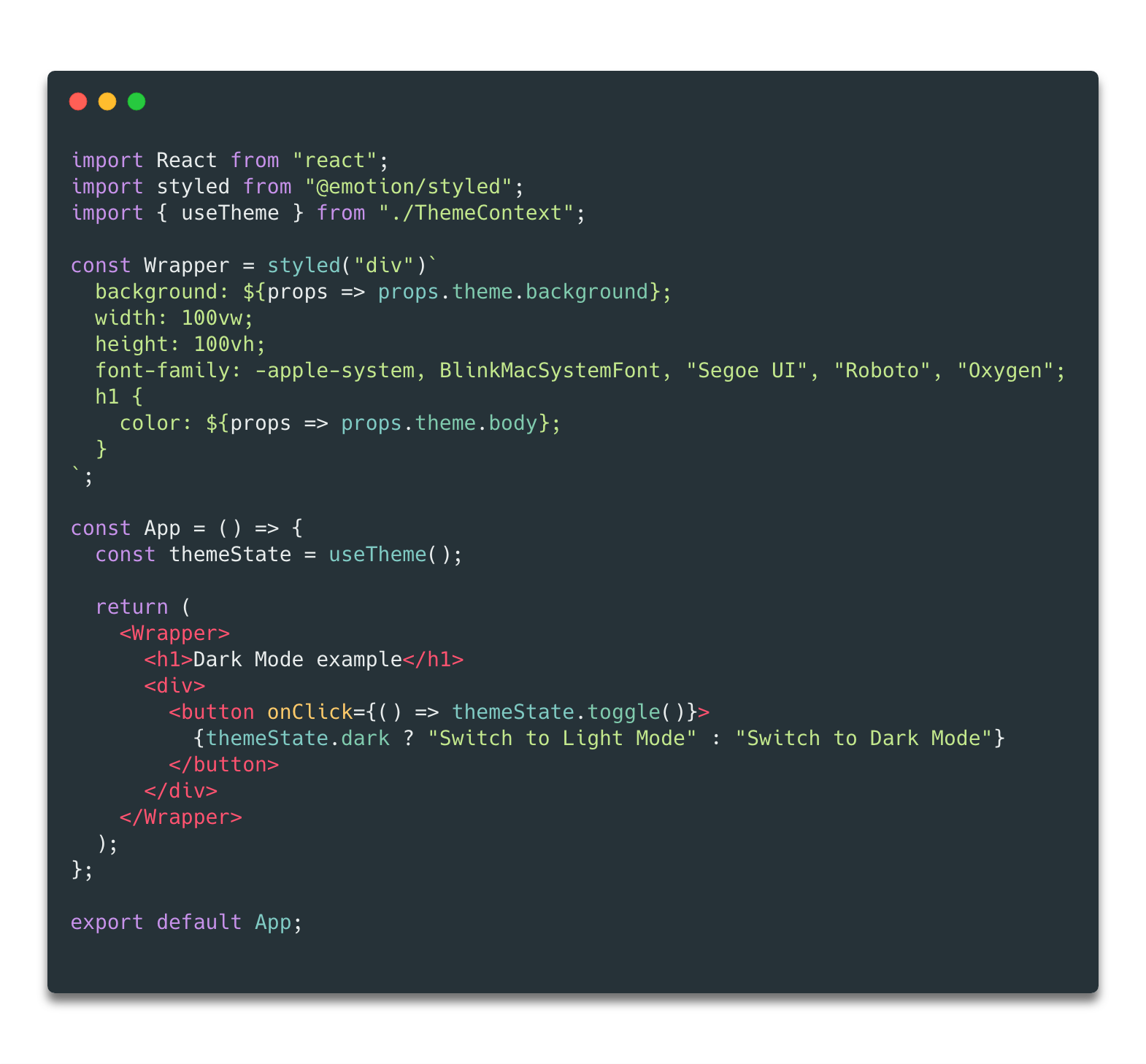 Switching Off The Lights Adding Dark Mode To Your React App By Maxime Heckel Maxime Heckel Medium