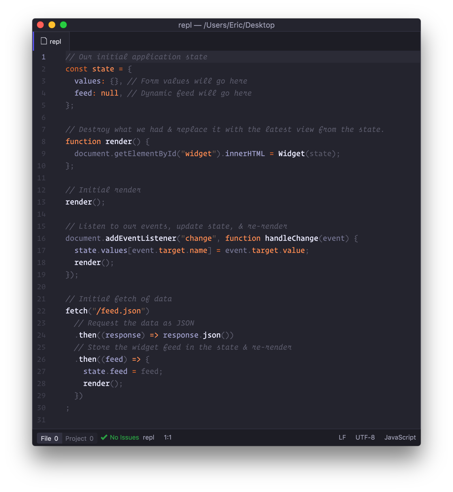 Teaching React Without Using React. | by Eric Clemmons | Medium