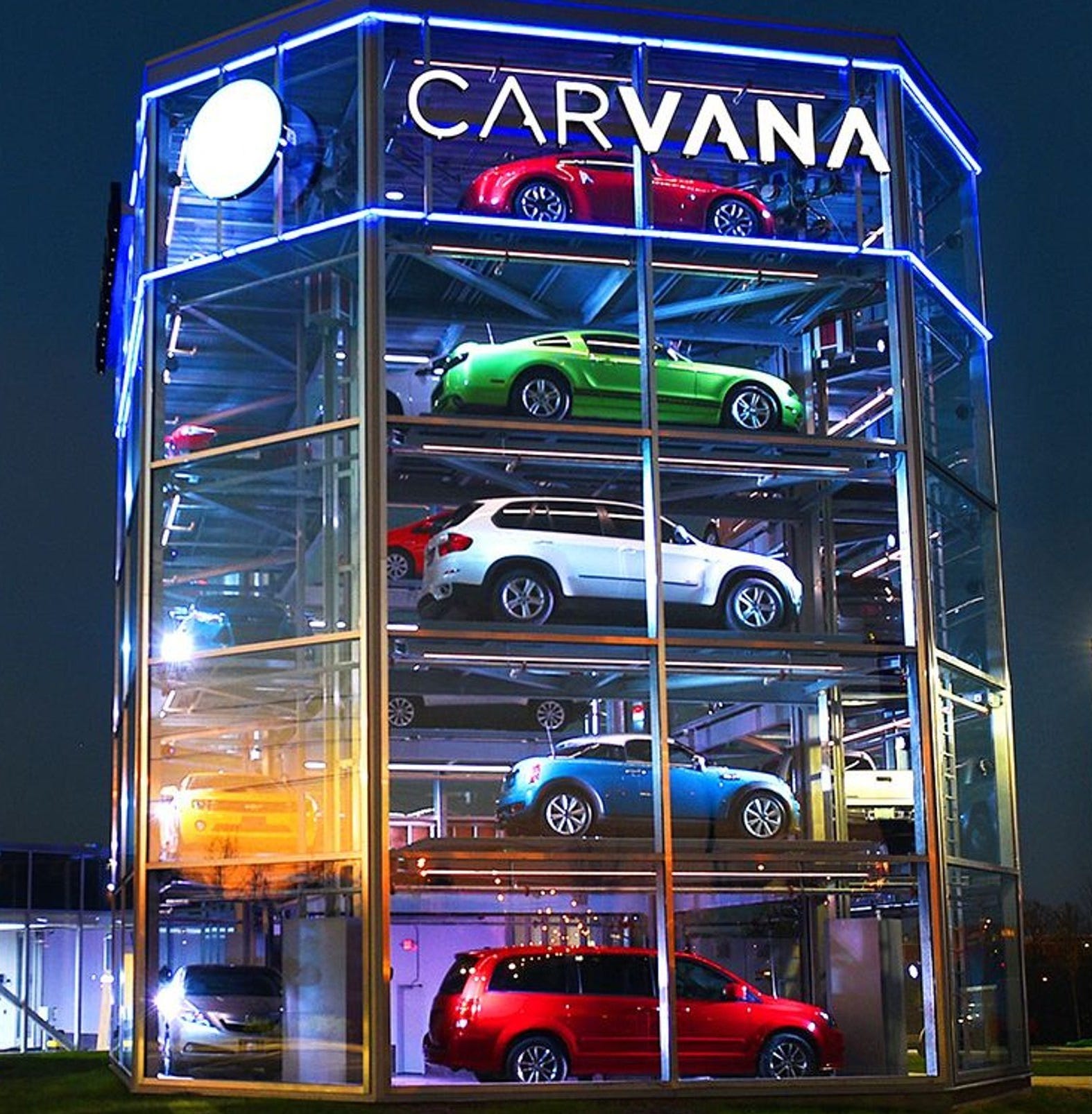 Carvana Car Vending Machine Targeted by High Tech Thieves Carvana Car Vending Machine Targeted by High Tech Thieves