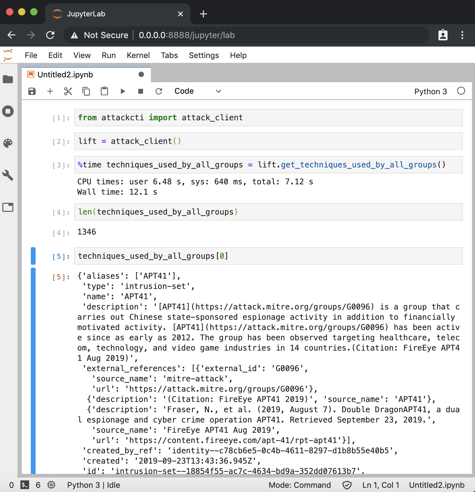Automate the Creation of ATT&CK Navigator Group Layer Files with Python ...