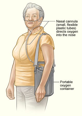 how to put on a nasal cannula