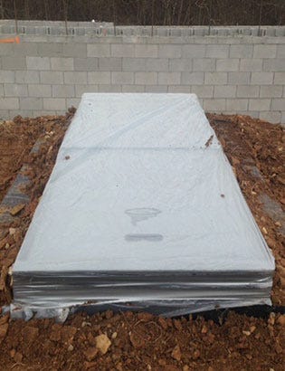 Underground Garage Storm Shelter Installation Arkansas Storm