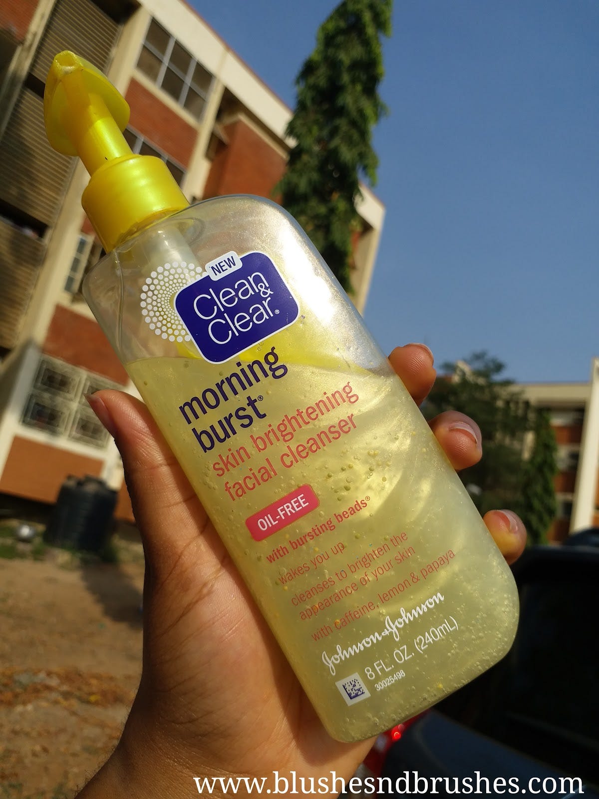 clean & clear lemon face wash