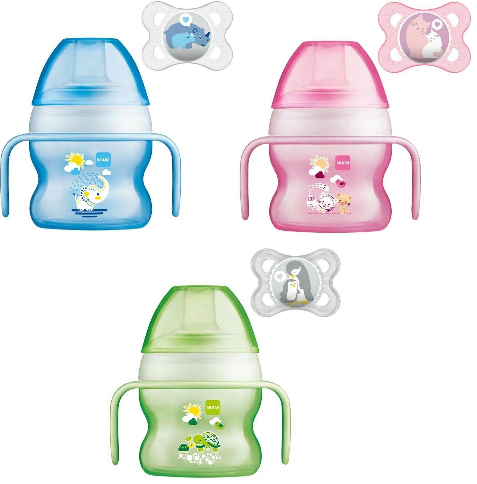 mam dummies with handles